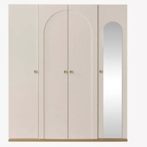 Ντουλάπα 4 φυλλη LOUIS 22221