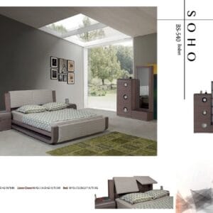 Σετ κρεβατοκάμαρας SOHO