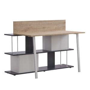 Γραφείο με ράφια HARVEY 21013