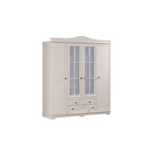 Ντουλάπα 4 Φύλλων Classy 9034